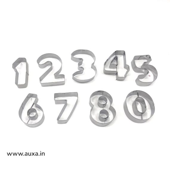 Steel Numbers Cookie Cutter