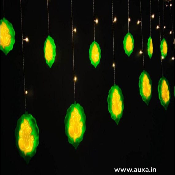 Leaf Pan Ganesh Led Curtain String Light