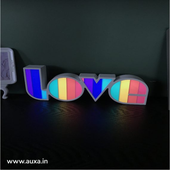 Rainbow Led Love Light