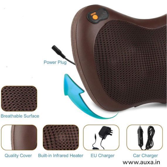 Electric Neck and Back Massager Pillow