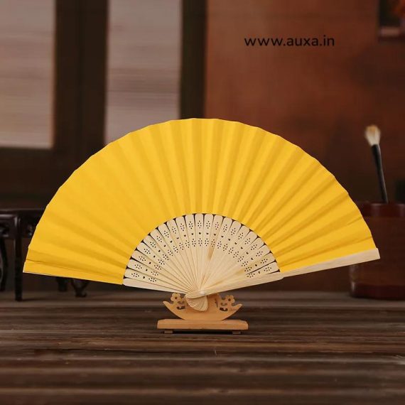 Handheld Folded Paper Fans