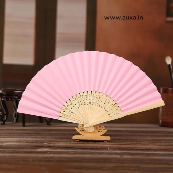 Handheld Folded Paper Fans