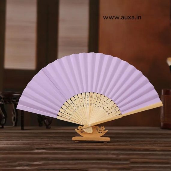 Handheld Folded Paper Fans