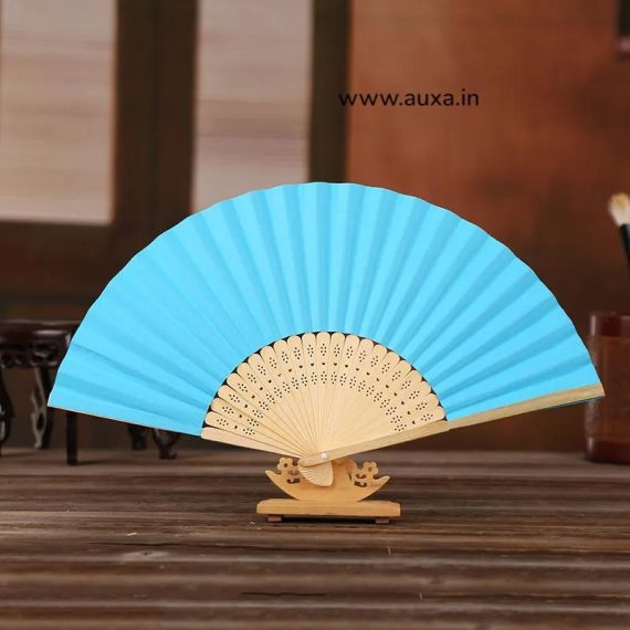 Handheld Folded Paper Fans