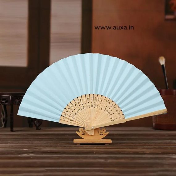 Handheld Folded Paper Fans