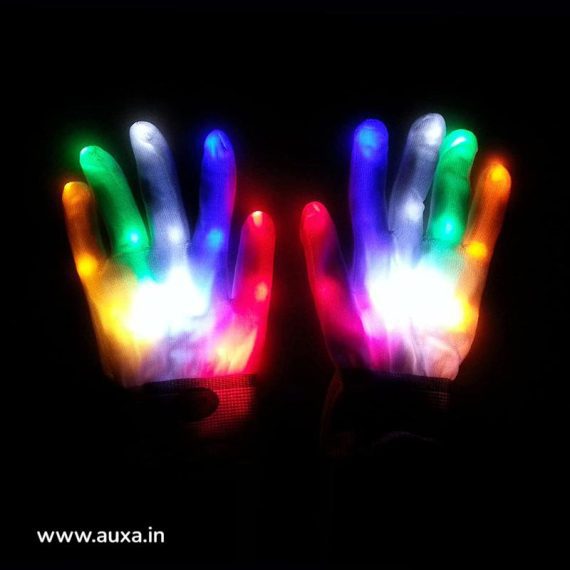 LED Halloween Neon Glowing Glove