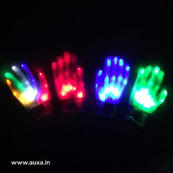 LED Halloween Neon Glowing Glove