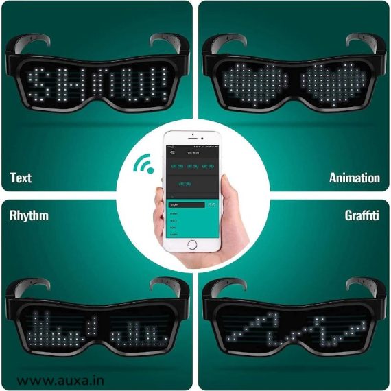 Wireless LED Glasses