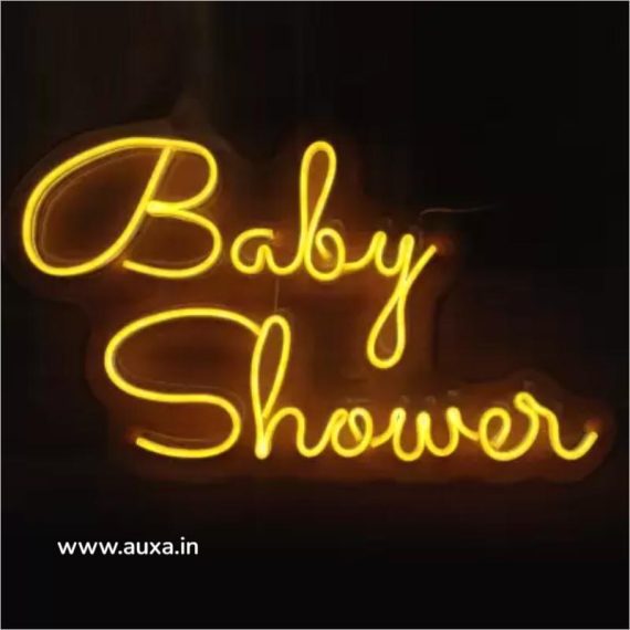 Baby Shower LED Neon Letters