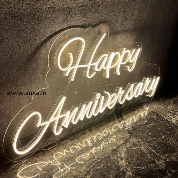 Happy Anniversary Neon Sign