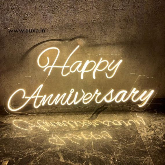 Happy Anniversary Neon Sign