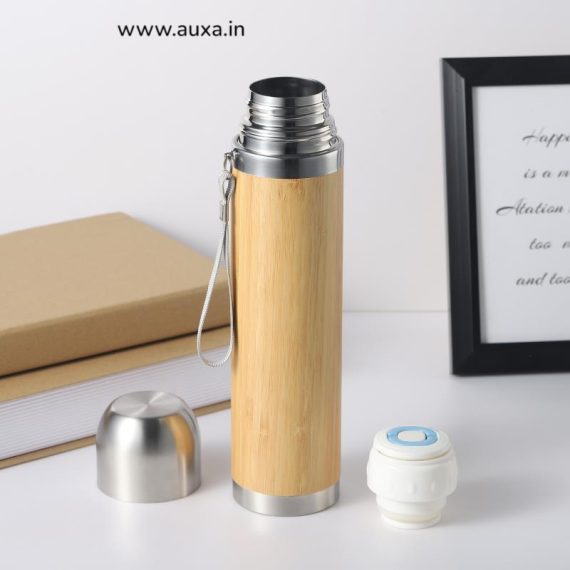 Creative Bamboo Thermos Bottle