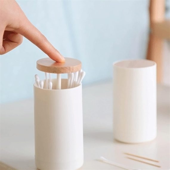 Automatic Pop-up Cotton Swab Earbuds Dispenser