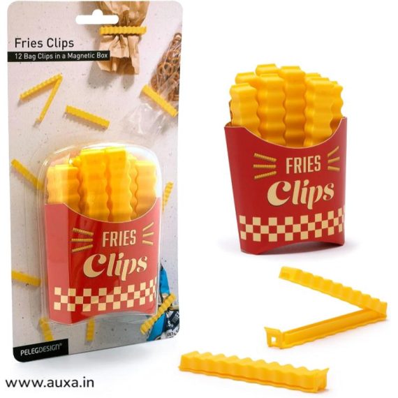 French-Fries-Shaped Bag Clips