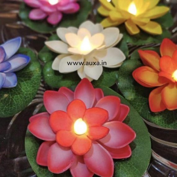 Lotus Flower LED Tea Light Candles