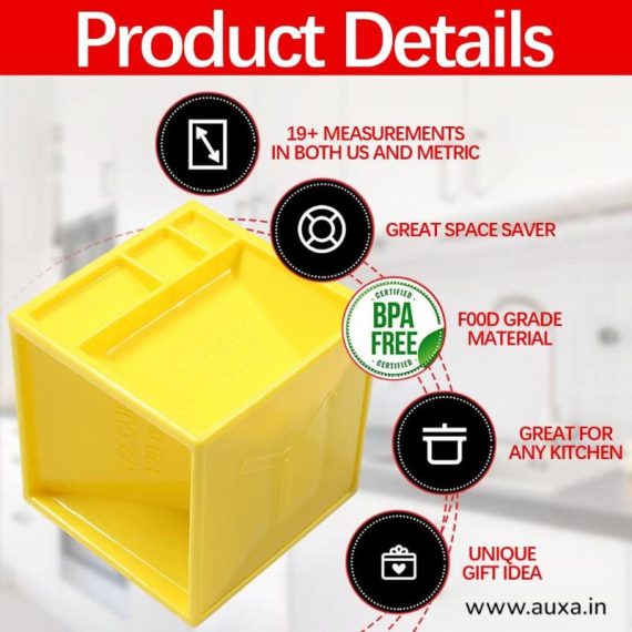 Multi Measuring Cube Cup