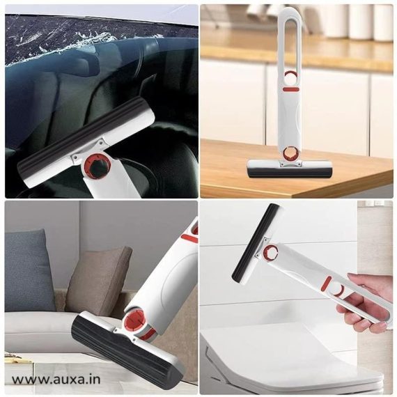 Portable Mini Squeeze Folding Mop