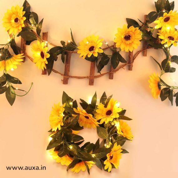 Artificial Sunflower String Lights