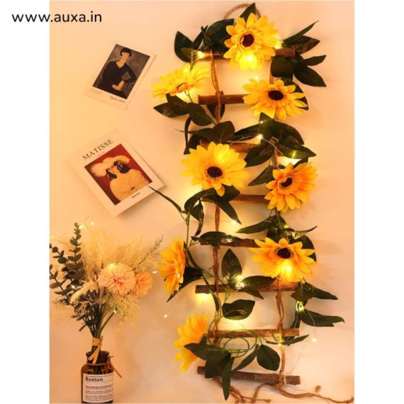 Artificial Sunflower String Lights