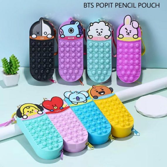 Pop It Pencil Case