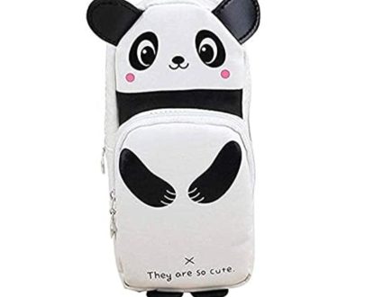 Stylish White Panda Pencil Pouch