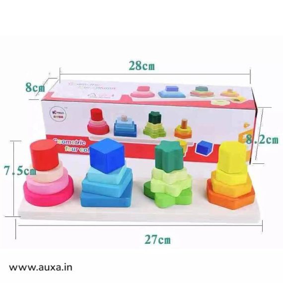 Wooden Sorting & Stacking Toy