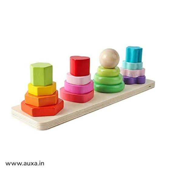 Wooden Sorting & Stacking Toy