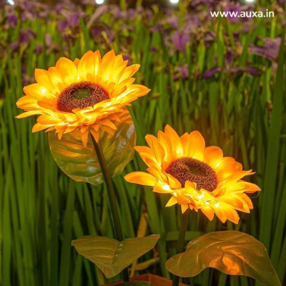 Sunflower Shape Solar LED Lights