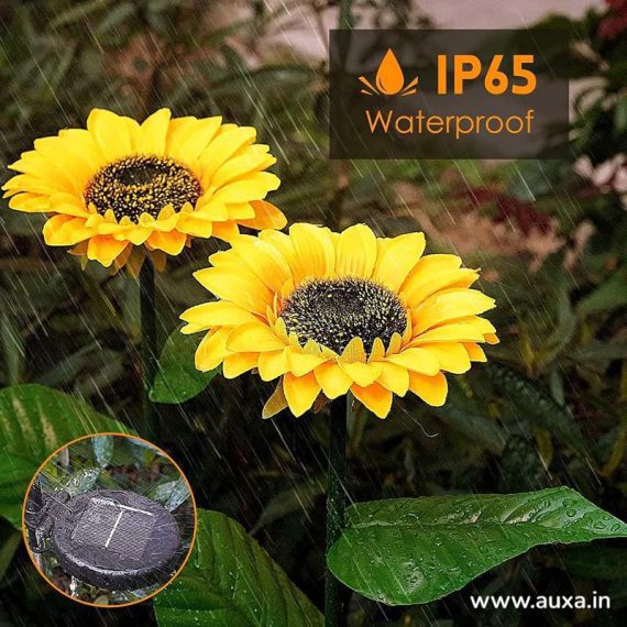 Sunflower Shape Solar LED Lights