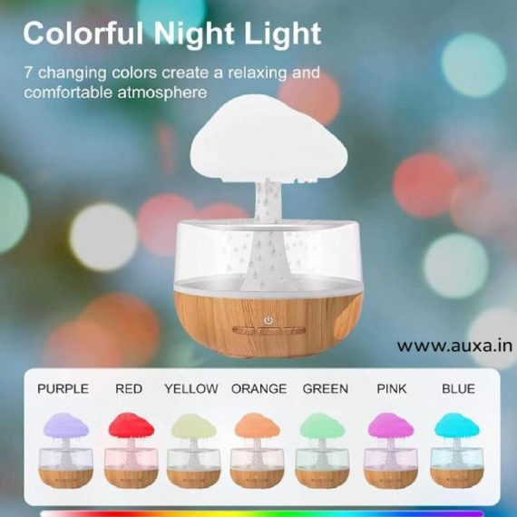 Rain Drop Night Light Humidifier