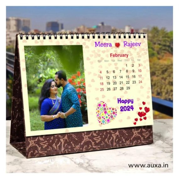 Wall Calendar With Personalized Photo