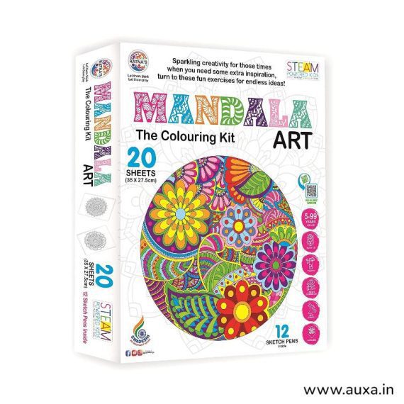 Mandla Art Coloring Kit