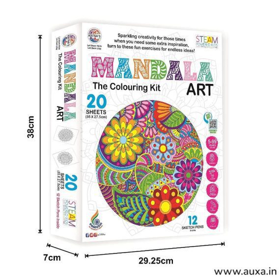 Mandla Art Coloring Kit