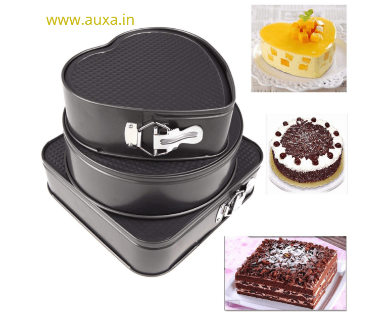 Buy Prime Bakers and Moulders Store Round Aluminium Cake Tin Pack of 3  Online at Best Prices in India  JioMart