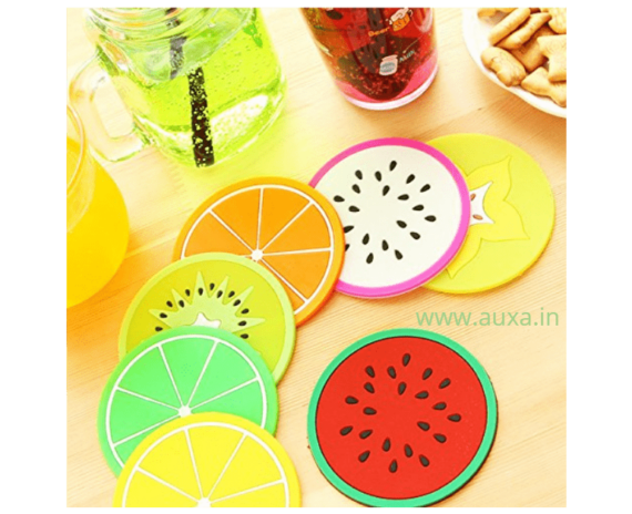 Fruit Theme Silicone Coaster