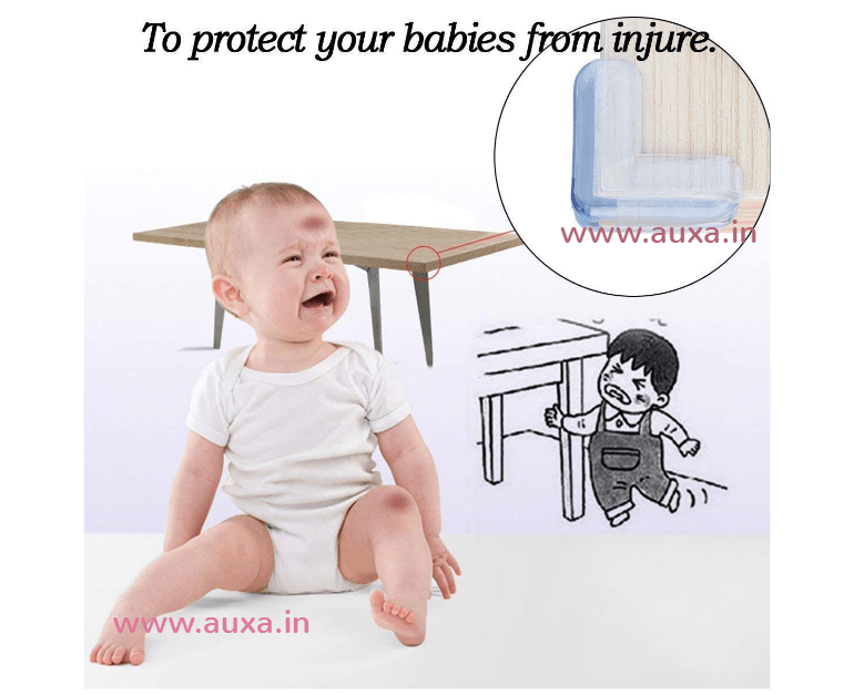 4(PCS) Silicone Table Corner Protector for Kids Safety Table Corner Covers  for Glass Table - Baby Safety Equipment