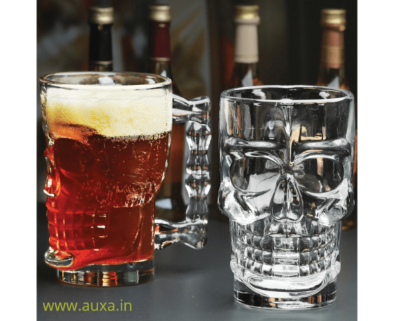 Crystal Skull Beer Mug