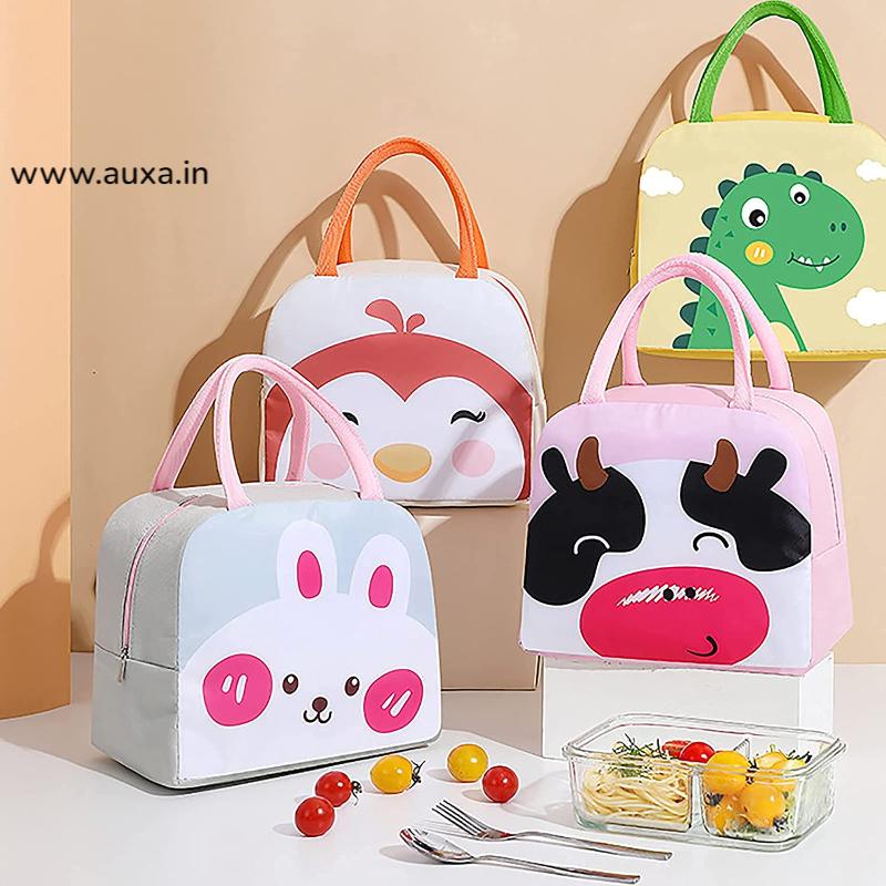 Buy Printed Thermal Insulated Lunch Bags for Office Travel Picnic Tiffin Bag  1 pc Random prints Online