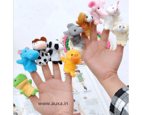 Wild Animal Finger Puppets