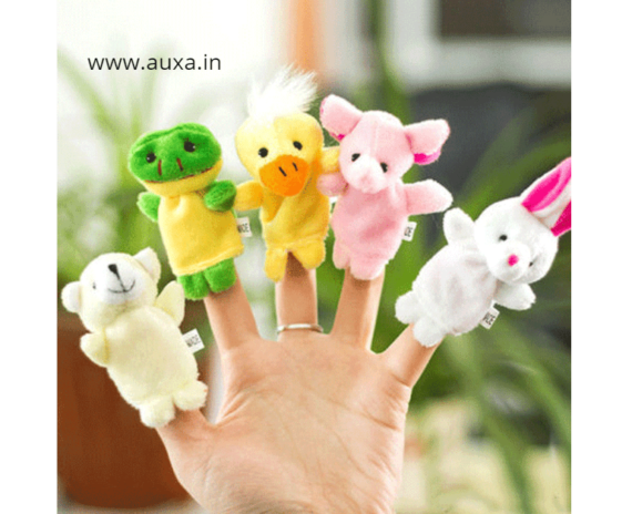 Wild Animal Finger Puppets
