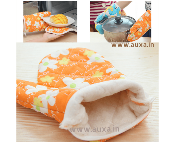 Microwave Cotton Oven Gloves
