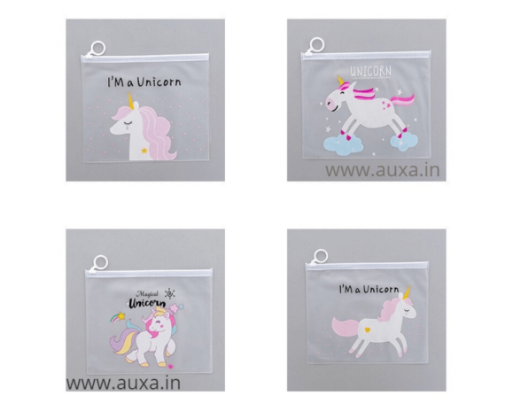 Unicorn Transparent Cosmetics Pouch