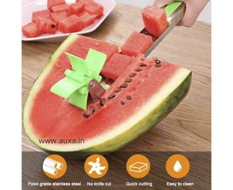 watermelon cutting quick fruit cutting tool suitable for kitchen Lili Windmill watermelon cutting machine stainless steel watermelon slicer 
