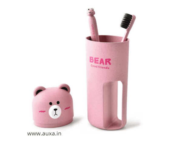 Bear Traveling Toothbrush Case