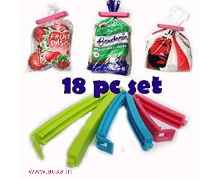 Pink,Yellow And Blue Plastic Bag Sealing Clip, Packaging Size: 6 Pieces,  Size: 6 Inch (length) at Rs 25/pack in Chennai