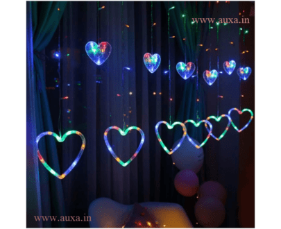 Multicolor LED Heart String