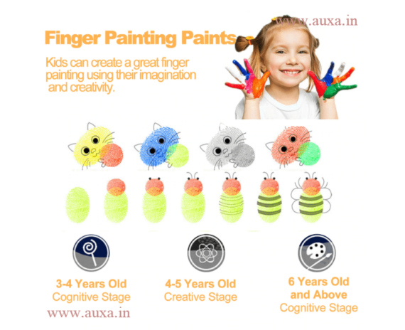 Children Washable Finger Paints