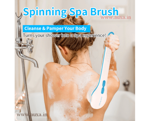 Spin Spa Bath Scrubber