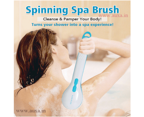 Spin Spa Bath Scrubber