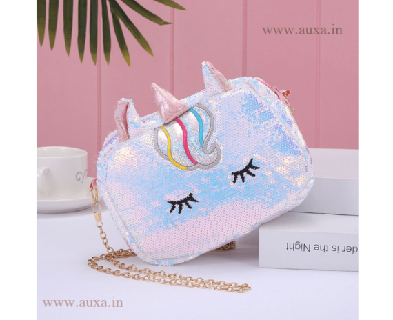 Unicorn Sequin Sling Bag
